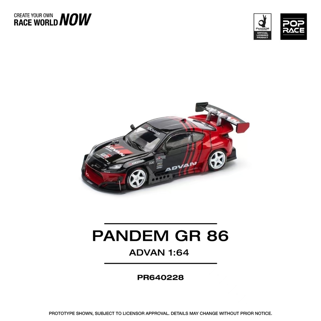POP Race 1:64 Pandem GR86 ZN8  - đánh giá và giá Die Cast Car 1 64