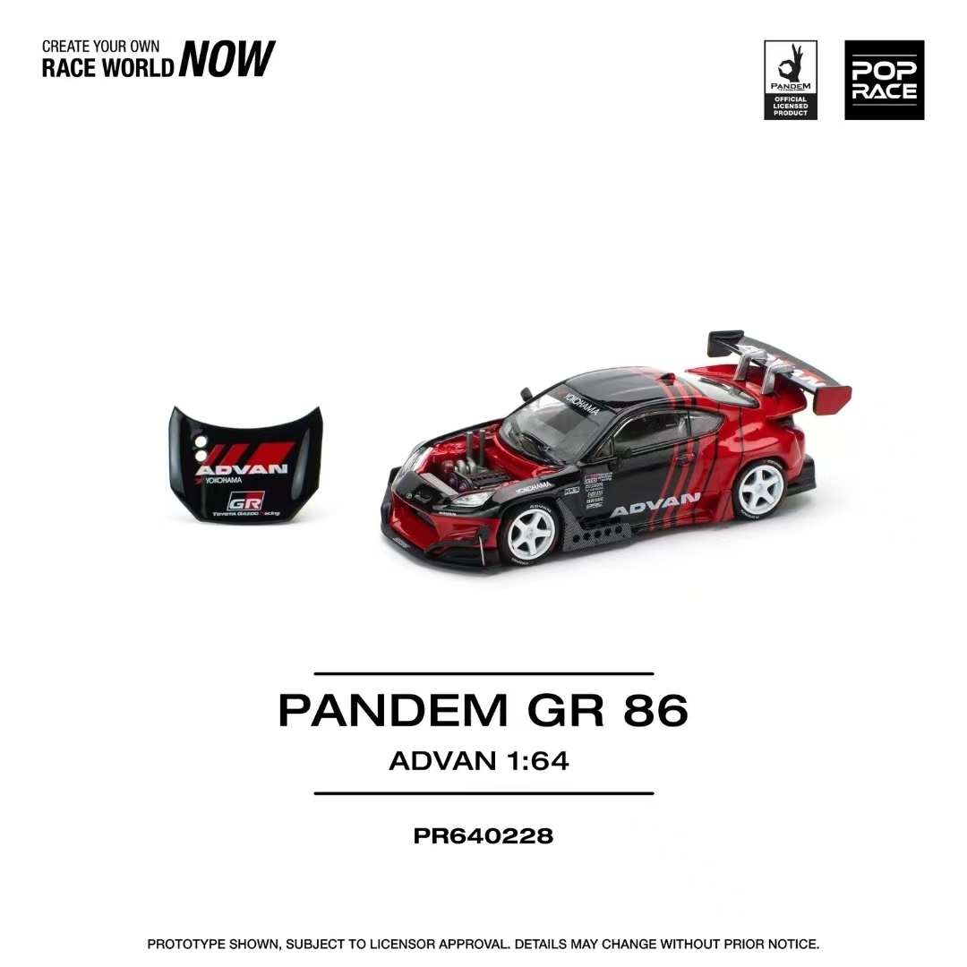 POP Race 1:64 Pandem GR86 ZN8  - đánh giá và giá Die Cast Car 1 64