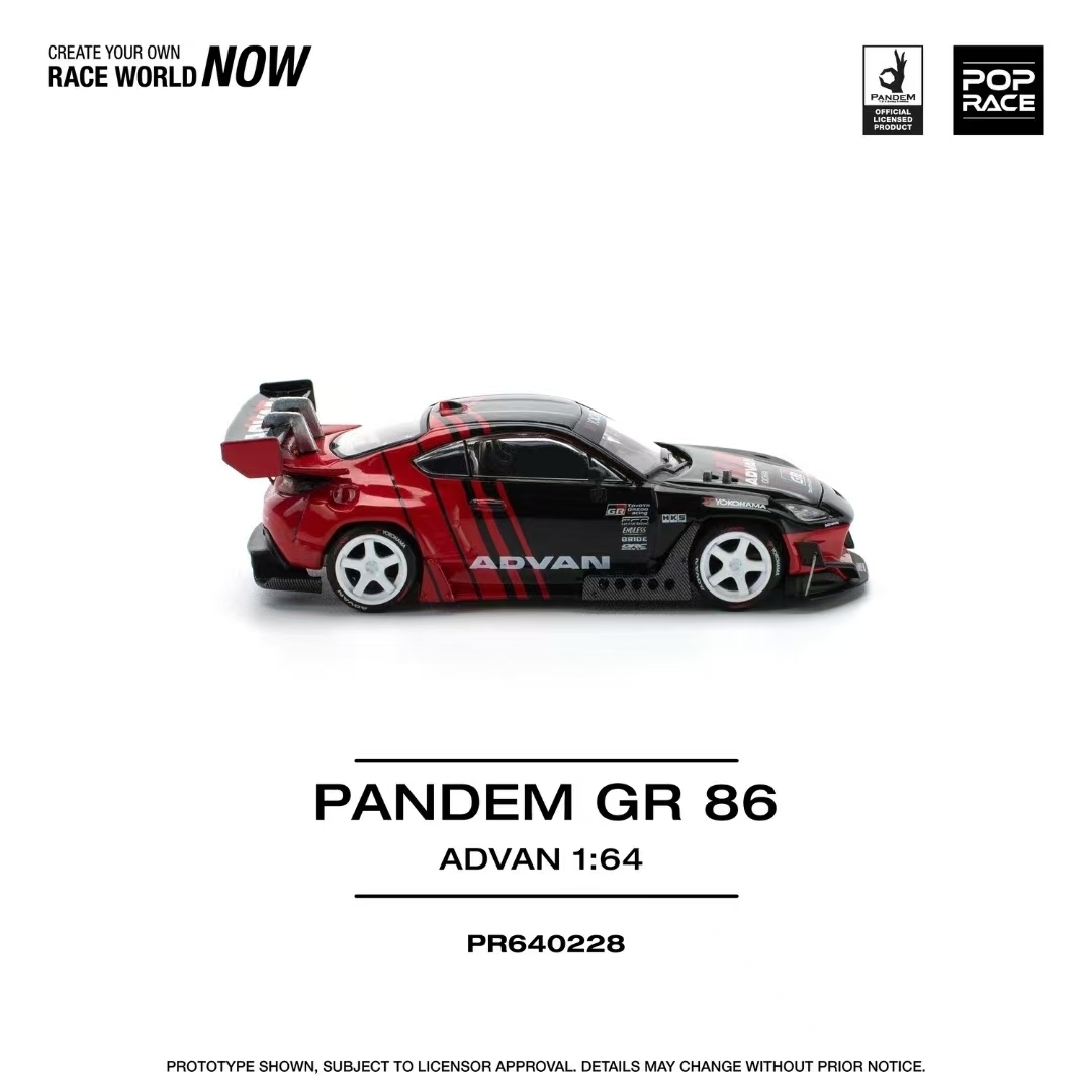 POP Race 1:64 Pandem GR86 ZN8  - đánh giá và giá Die Cast Car 1 64
