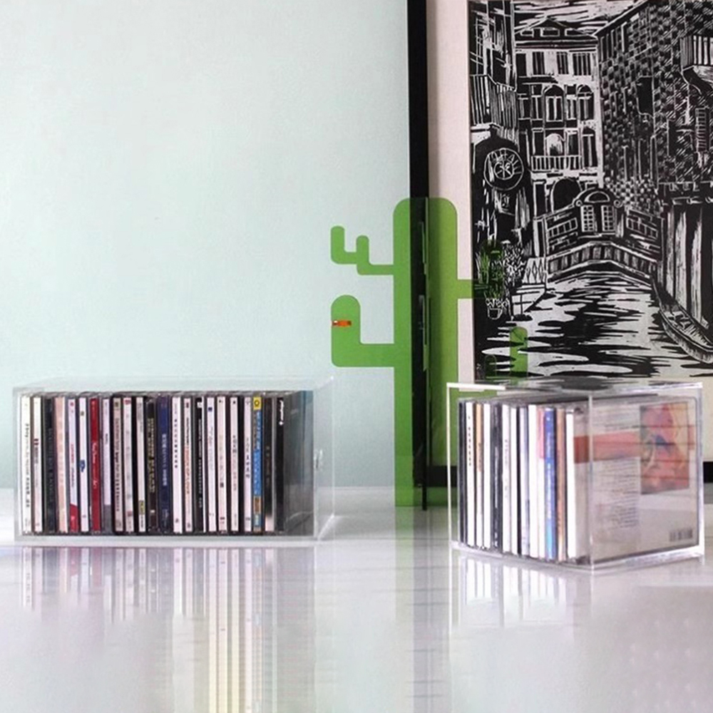 Acrylic CD Storage Box CD Orga - đánh giá và giá Display Case Acrylic