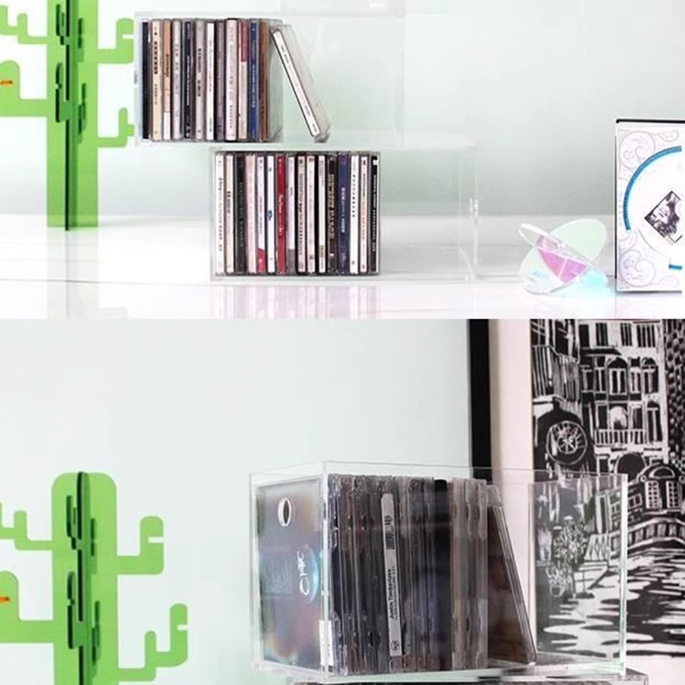 Acrylic CD Storage Box CD Orga - đánh giá và giá Display Case Acrylic
