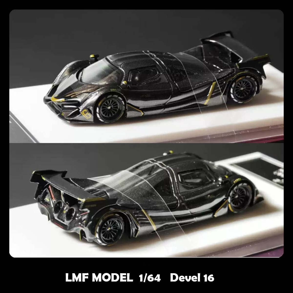LMF Model 1:64 Devel 16 Hyperc - đánh giá và giá Die Cast Car 1 64