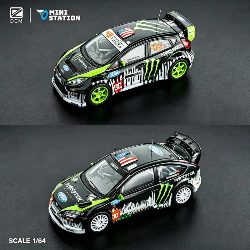 DCM 1/64 Ford Fiesta ST & Focu - đánh giá và giá Die Cast Car 1 64