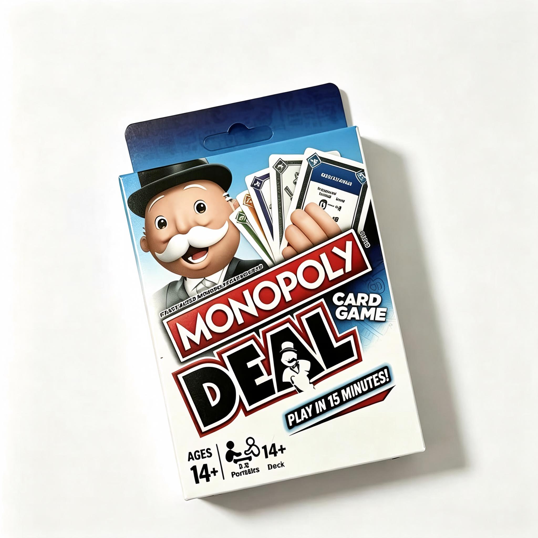 Hasbro Monopoly Deal Card Game - đánh giá và giá Hasbro Game Monopoly